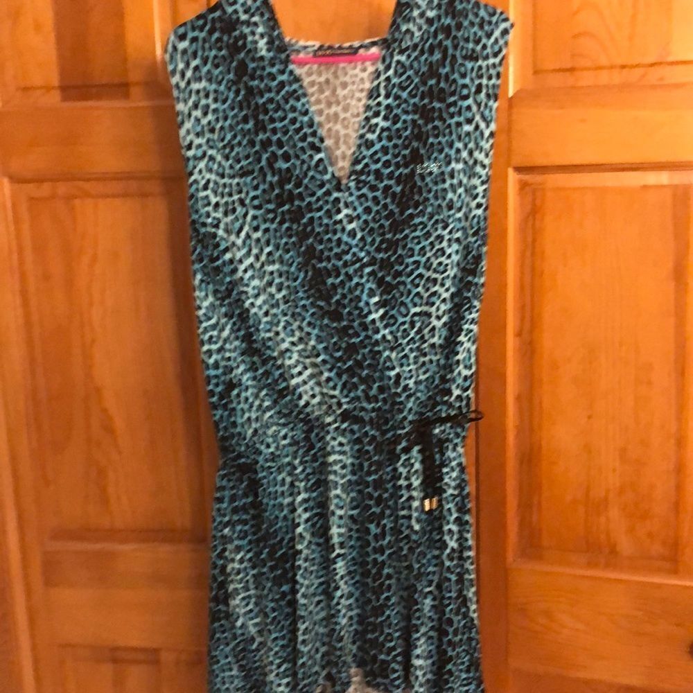 Lui•jo beachwear hoodie coverup size large.